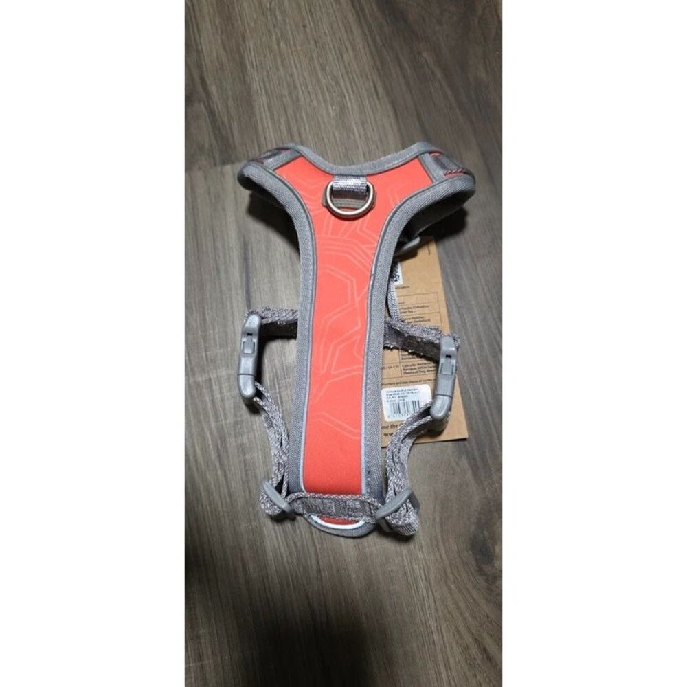 Hurtta Venture No-Pull Dog Harness, Coral, 16-18-in